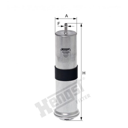 HENGST Fuel Filter, H339WK H339WK